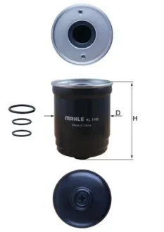 Паливний фільтр HYUNDAI KONA 1.6D/1.6DH 08.18-08.21 MAHLE KNECHT KL1193D