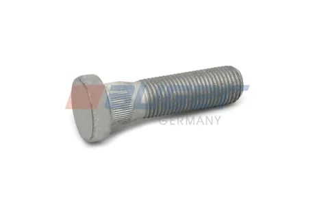Болт колеса задн/передн 7/8&quot;-11BSFx85мм (гальванізований) SCANIA 4, 4 BUS, F, G I, G II, K I, L, N BUS, P I, P II, R I, R II, S, T 05.95- AUGER 81142 (фото 1)