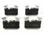 Колодки тормозные передние BMW 1 F20 (11-), 3 F30 (11-) ver. Brembo JAP Japko 500103 (фото 1)