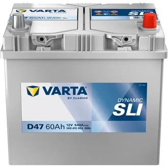 Акумулятор 12В 60Агод./540А (EN) Dynamic SLI (R+) 232x173x225 B00 - без монтажного фланця (пусковий) VARTA 560410054K262