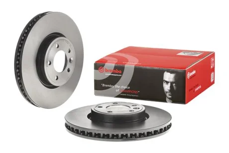 Диск гальм. LAND ROVER DISCOVERY V (L462) передн. BREMBO 09.C514.11