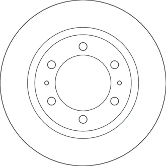 Фото 1 - диск гальмівний передн Лів/Прав TOYOTA HILUX VIII 2.4D/2.8D 05.15- TRW DF6817S Диск гальмівний передн Лів/Прав TOYOTA HILUX VIII 2.4D/2.8D 05.15- TRW DF6817S (фото 1)