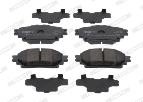 Фото комплект гальмівних колодок задн, LEXUS NX II, RX, RZ, UX TOYOTA BZ4X, HIGHLANDER, RAV 4 V 2.0-Electric 12.18- FERODO FDB5353 Комплект гальмівних колодок задн, LEXUS NX II, RX, RZ, UX TOYOTA BZ4X, HIGHLANDER, RAV 4 V 2.0-Electric 12.18- FERODO FDB5353