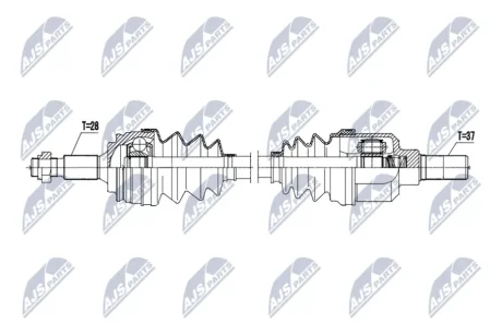 Піввісь Nty NPWCT145