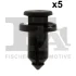 Кліпса кріплення обшивки (к-кт 5шт) Nissan Pathfinder/Qashqai/X-Trail 05- 72-30003.5