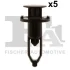 Кліпса кріплення бампера переднього (к-кт 5шт) Citroen C1/Peugeot 107/108/Toyota Aygo 05- Fischer Automotive One (FA1) 77-30009.5 (фото 1)