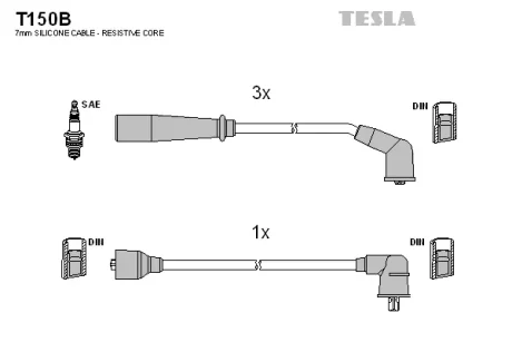 Комплект электропроводки TESLA T150B