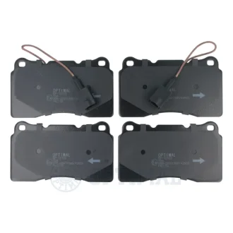 Гальмівні колодки дискові Optimal BP12122 (фото 1)