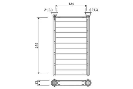 Радіатор обігрівача BMW 1 F20 3 F30 4 F36 All Valeo 811628