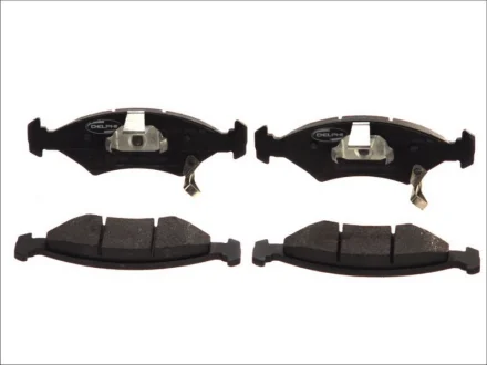 Комплект гальмівних колодок з 4 шт. дисків Delphi LP1630