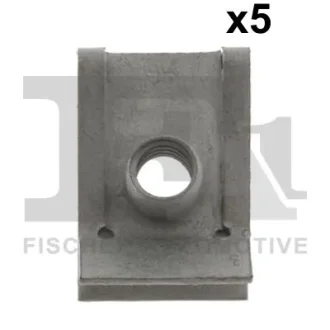 Гайка пластична кріплення елементів шумоізоляції (к-кт 5шт) Alfa Romeo/Dacia/Fiat/Renault Fischer Automotive One (FA1) 99-30037.5 (фото 1)
