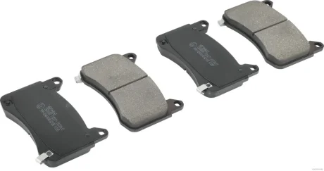 Колодки гальмівні передн. диск. Tesla Model 3 17-, Model Y 19- JAKOPARTS J3600830 (фото 1)