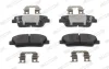 Комплект гальмівних колодок задн , HYUNDAI SANTA FÉ III  KIA BORREGO, SORENTO II, SORENTO III, SORENTO II/SUV, STINGER 2.0-3.0D 11.07- FDB5238