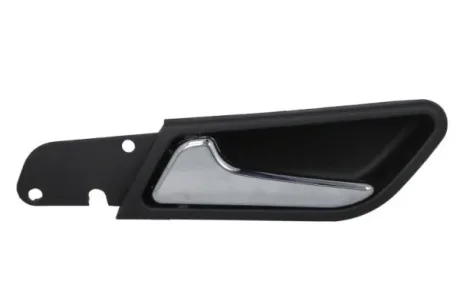 Ручка дверей задн/передн Лів (внутрішн, хром/чорний) MERCEDES A-KLASA W169, B-KLASA W245 03.08-06.12 BLIC 601002041409P