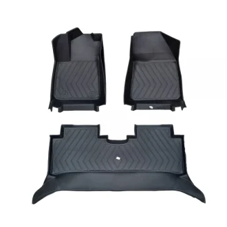 Килими салону, 3D, резино-пластик, комплект 3 елементи (без килиму багажнику) для BYD Yuan Plus GoodWay CFMBYDYPSET