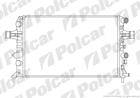 Р-р OPEL ASTRA G 1.6 бензин 12.2002 - 12.2009 Polcar 5508080