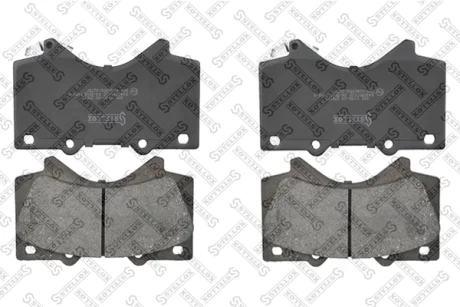 Колодки гальмівні передні (диск) STELLOX 000019BSX