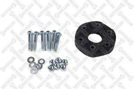 Муфта еластична карданного валу (з болтами) STELLOX 0710038SX