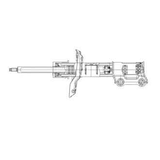 Амортизатор OLD CYKH-996-G CTR GY1557G (фото 1)