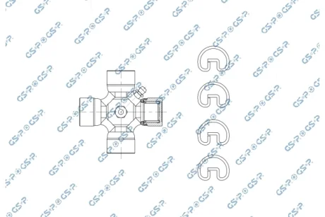 Хрестовина шарнірного вала GSP UJ900186