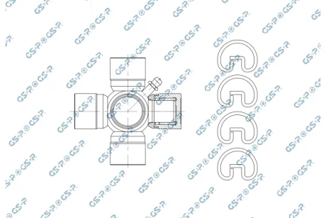Хрестовина шарнірного вала GSP UJ900208