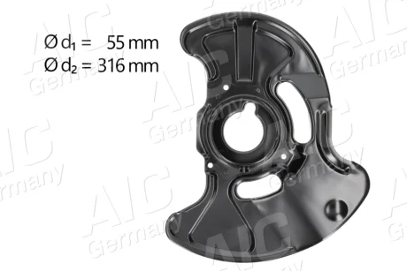 Захист диска гальмівного (переднього) (R) MB C-class (W203) 00-07 Aic 55193