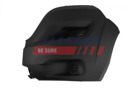 Кут бампера (переднього) Citroen Jumper/ Fiat Ducato/ Peugeot Boxer 14- (L) (чорний) FAST FT91476