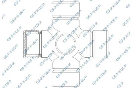 Фото 1 - хрестовина шарнірного вала GSP UJ900145 Хрестовина шарнірного вала GSP UJ900145 (фото 1)