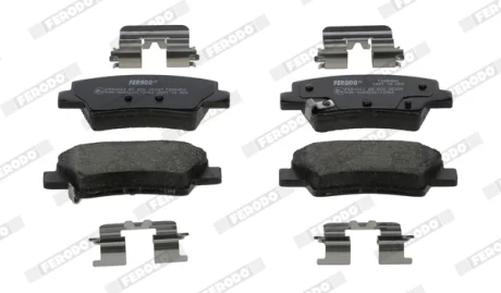 Комплект гальмівних колодок, дискове гальмо FERODO FDB5450