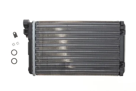 Радіатор пічки Opel Omega A/Senator B 1.8-3.0 -94(пошкоджене кріплення) NRF DSC_58640 (фото 1)