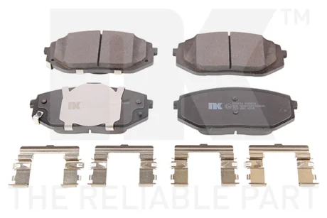 Колодки гальмівні дискові, комплект NK 223474