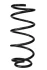 Пружина передня Connect 02- (75PS) (384*13,25*160) SF076TP