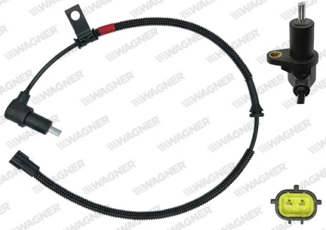 Датчик ABS Sorento 02-11 перед. Л Wagner ABS01108