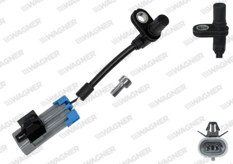 Датчик ABS перед. CAPTIVA (C100, C140)/ANTARA A (L07) 06- Wagner ABS00993