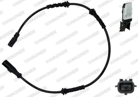 Датчик ABS перед. Logan 04- Л=Пр. Wagner ABS00043