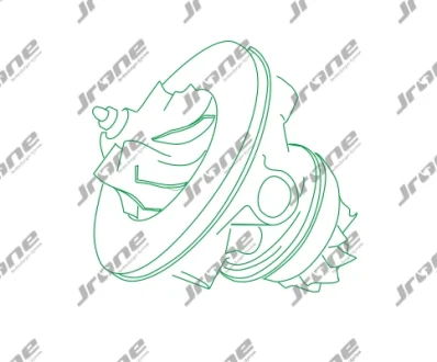 Картридж турбіни MITSUBISHI TD04LR6 Jrone 1000-050-227T