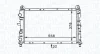 Радіатор двигуна (мкпп) ALFA ROMEO 145, 146, 155 FIAT COUPE, TEMPRA, TIPO LANCIA DEDRA, DELTA II 1.4-2.0 01.88-01.01 MAGNETI MARELLI 350213168900 (фото 1)