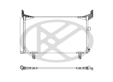 Радіатор кондиціонера KOYORAD CD091316
