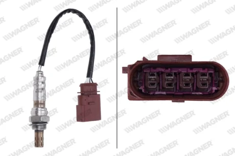 Лямбда-зонд (4 конт.) Fabia/Polo 1.2i 01- Wagner LBS00184