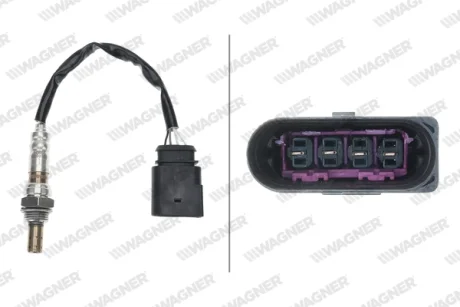 Фото 1 - лямбда-зонд Citroen Berlingo 1.6i/Peugeot Partner 1.4i/Renault Kangoo 1.2 16V/VW Caddy 1.4/1.6i 95- Wagner LBS00105 Лямбда-зонд Citroen Berlingo 1.6i/Peugeot Partner 1.4i/Renault Kangoo 1.2 16V/VW Caddy 1.4/1.6i 95- Wagner LBS00105 (фото 1)