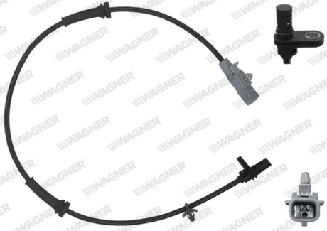 Датчик ABS задн. KADJAR (HA_, HL_) 15- Л. Wagner ABS00282