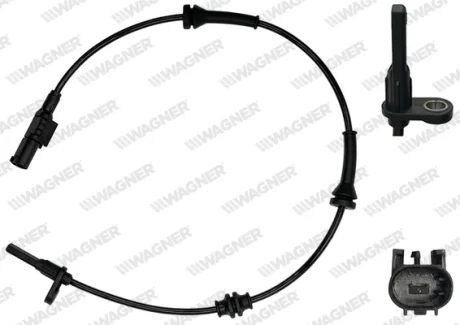 Датчик ABS (задній) Fiat Doblo 09- Wagner ABS00232