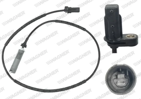 Датчик ABS BMW 1(E81), 3(E90) 05- задній Л/Пр Wagner ABS00150