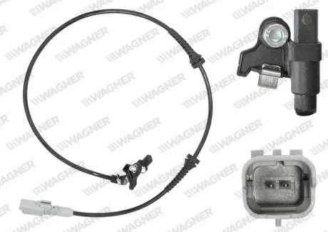 Датчик ABS Citroen C4, C4 I, C4 II, DS4/Pеugeot 307, 308 04- задній Л/Пр Wagner ABS00078