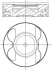 Поршень з кільцями MB 83,50 OM 642 цил. 1-3 MAHLE KNECHT 001 PI 00178 002 (фото 1)