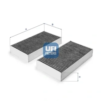 Фільтр салону вугільний UFI 5439400