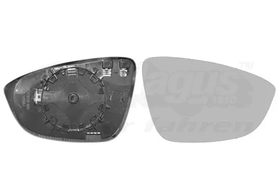 Дзерк. вкладиш пра. VW JETTA 11-14 (Hagus) Van Wezel 5849838