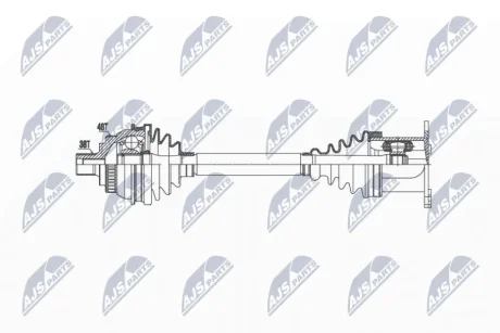Піввісь Nty NPWVW036