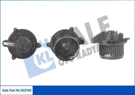 Электровентилятор отопителя Ford Transit Courier (14-), EcoSport (13-) KALE OTO RADYATOR 353740