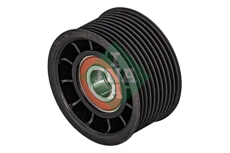 Ролик поліклинового ременя RVI C, K, KERAX, PREMIUM, PREMIUM 2, T VOLVO 7300, 7700, 8300, 8500, 8700, 9300, 9400, 9700, 9900, B11, B12, B7, B9, FM, FM II, FM III D10A320-MIDR06.23.56B/41 04.96- INA 532108610 (фото 1)